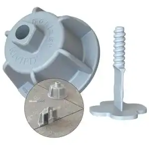 Fliesenverlegehilfe Nivifix Brunoplast Starter-Set Pro grau