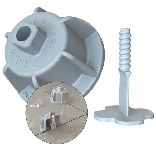 Fliesenverlegehilfe Nivifix Brunoplast Starter-Set Pro grau