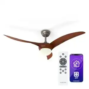 Klarstein Monteverde Deckenventilator mit Beleuchtung und Fernbedienung