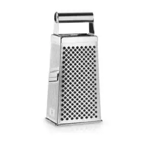 Vierkantreibe WMF Gourmet 8 x 24 cm aus Edelstahl mit 4 Reibeflächen