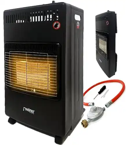 Gasheizung Phönix Keramik Gasheizofen 4,2 kW mit Zündsicherung
