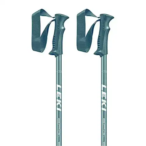 LEKI Wanderstöcke Goods in Weiß-Coolgrey, 110-145 cm