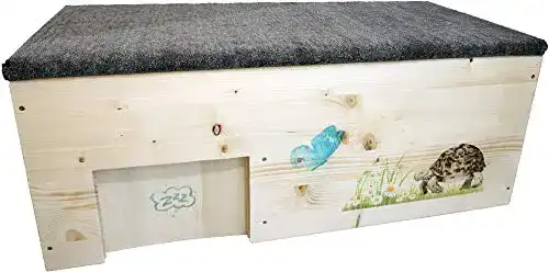 Schildkrötenhaus Nagerstore XXL 80x40x32 cm Terrarium Schutzhaus