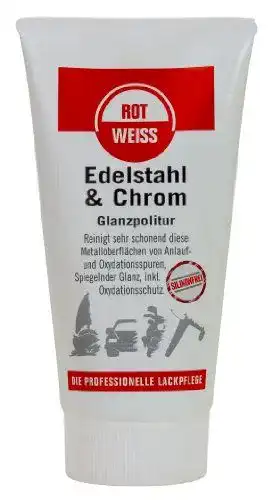Chrom-Politur für Edelstahl und Chrom von ROT WEISS 5450