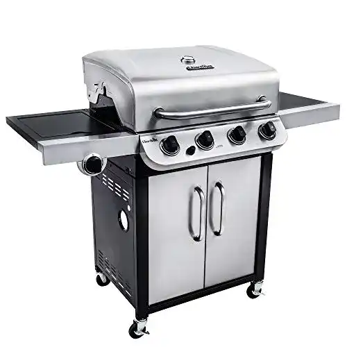 Gasgrill mit Seitenbrenner Char-Broil Convective 440S mit 4 Brennern