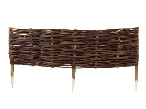 Flechtzaun Damian-Wiklina Beetbegrenzung 60 x 20 cm