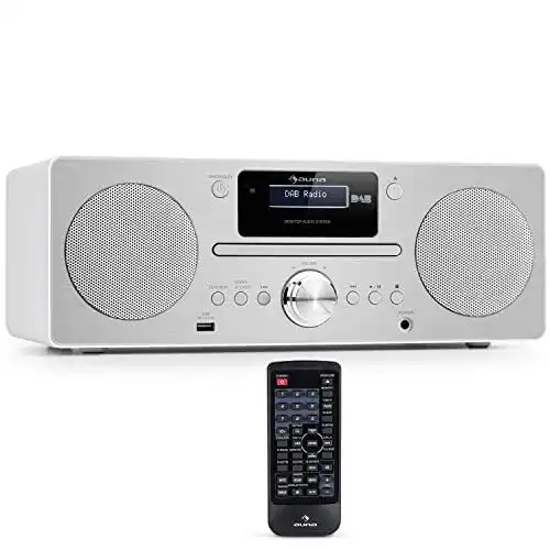 Microanlage Auna Tragbares Radio mit CD-Player und DAB+