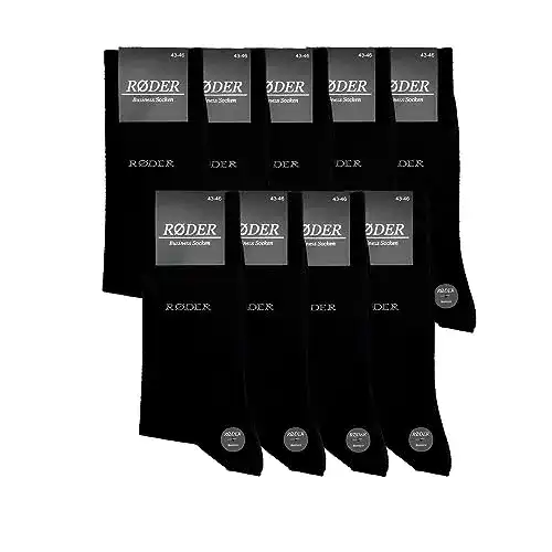 Herrensocken Røder Premium Business Socken im 9er Pack