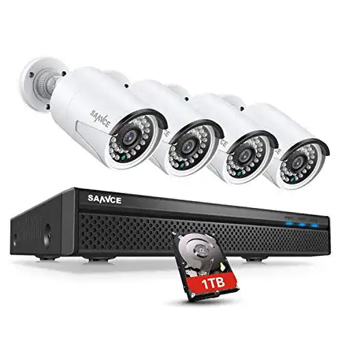 Sannce Überwachungskamera-Set mit POE-System