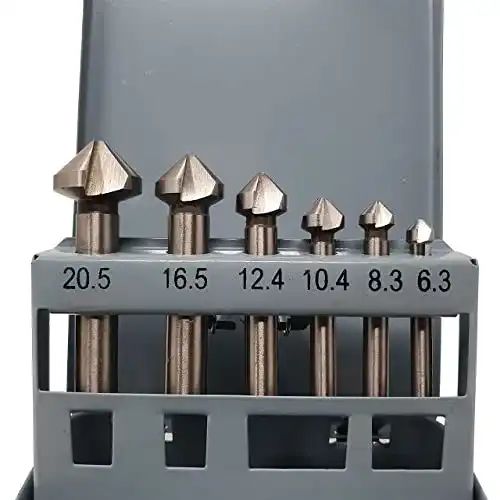 Kegelsenker Set 6-teilig HSS-G für Präzisionsarbeiten