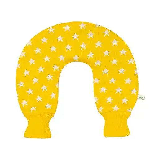 Umoi Nackenwärmflasche PVC mit Strickbezug für Nacken und Schulter