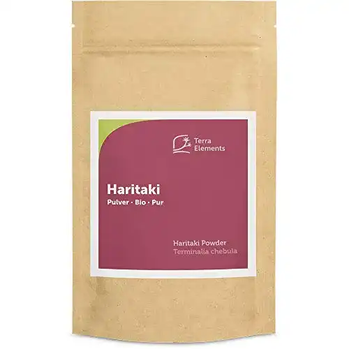 Haritaki Terra Elements Bio Pulver 100 g – Ayurvedisches Gewürzpulver