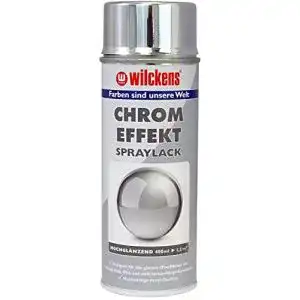 Wilckens Chrom-Effekt Spraylack 400 ml für glatte Oberflächen