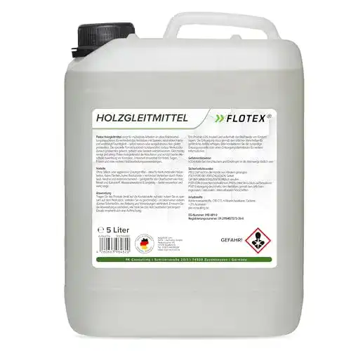 Holzgleitmittel Flotex – 5 Liter silikonfreies Gleitmittel für Holzbearbeitung