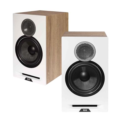 Elac Lautsprecher Debut Reference 6.2 im Paar mit weißen Diffusoren