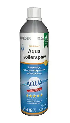 Isolierspray Jaeger Kronen Aqua Weiß 200 ml für Innen und Außen