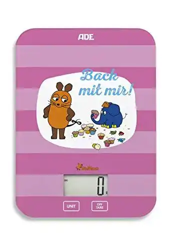 ADE Küchenwaage Die Sendung mit der Maus Digitale Küchenwaage