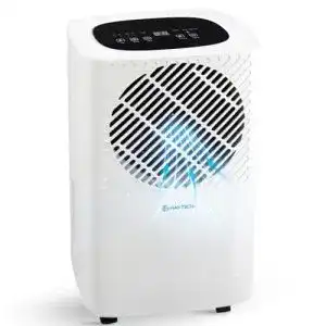 Hantech Mini-Luftentfeuchter 10L/Tag Elektrisch für Keller und Badezimmer