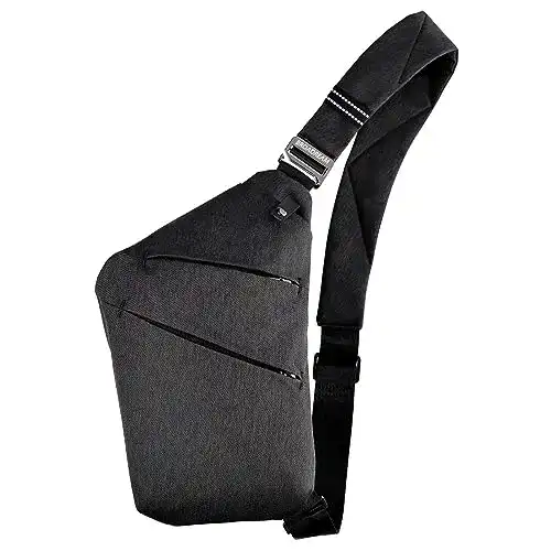 Sling-Bag Broadream Schultertasche mit Anti-Diebstahl Funktion