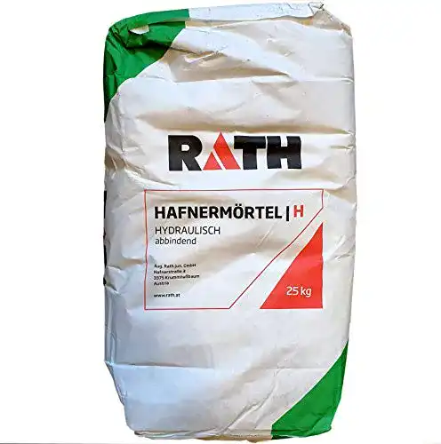 Schamottemörtel Rath 25 kg für Backöfen, hydraulisch abbindend