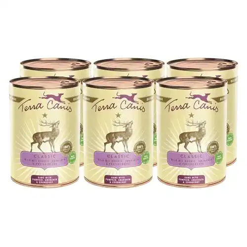 Terra Canis Hundefutter mit Wild, Kürbis und Preiselbeere