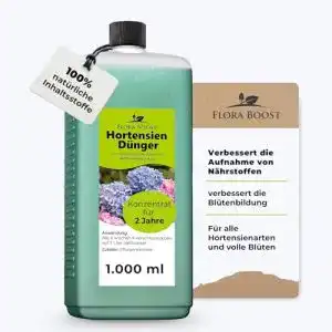 Hortensiendünger Flora Boost 1000ml für alle Hortensienarten