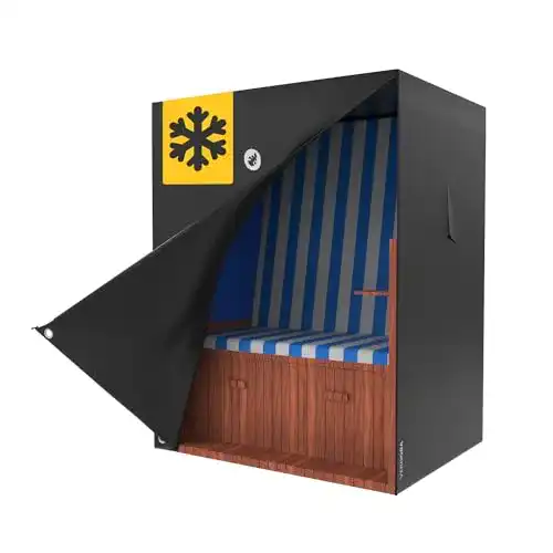 Strandkorbhülle VerdoBA Premium Schutzhülle für Strandkörbe