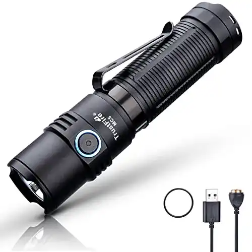 LED Taschenlampe Trustfire MC5 mit 3300 Lumen und IPX8 Wasserschutz