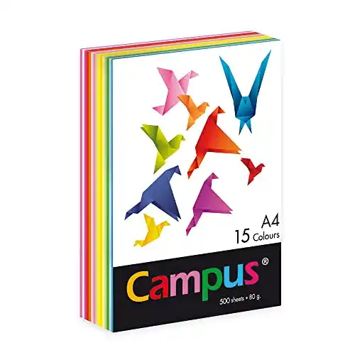 Buntes Papier Plus Office Color 002210 – 500 Blatt, 80 g, A4, 15 Farben