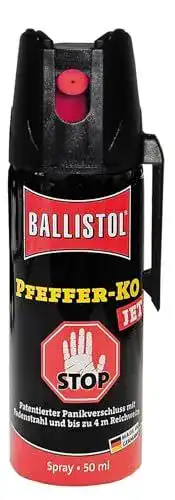 Pfefferspray Ballistol 24430 Pfeffer-KO Jet 50ml Spray