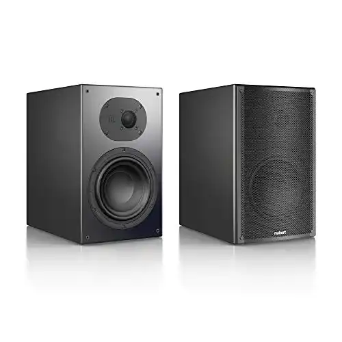 Nubert NuLine 34 Lautsprecherpaar in Schwarz für HiFi und Heimkino