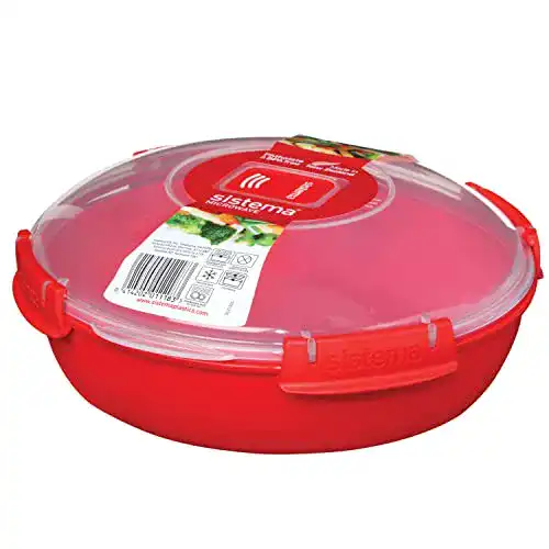 Sistema Microwave runde Mikrowellenschüssel 1,29 l mit Dampfventil
