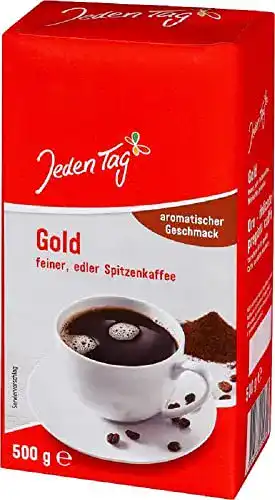 Kaffeepulver Jeden Tag Kaffee Gold 500 g