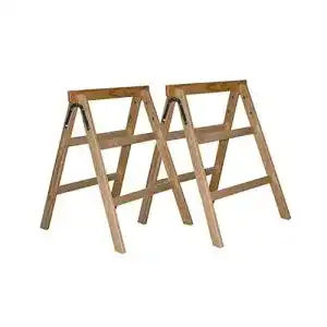 Holzbock Askon 2er Set Massiver Holz-Arbeitsbock für verschiedene Anwendungen