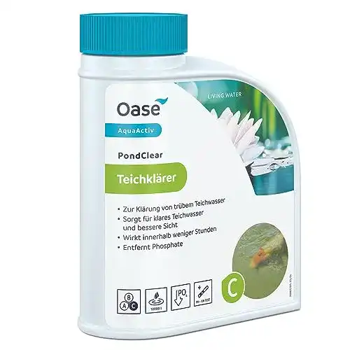 Oase 43140 AquaActiv PondClear Teichklärer 500 ml für klare Teichpflege