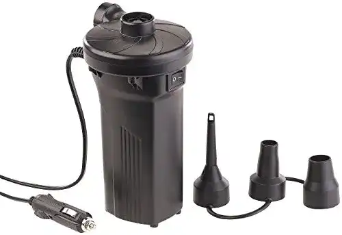 Akku-Luftpumpe AGT Kompressor für Luftmatratzen und Schlauchboote