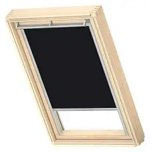 Velux Rollo für Dachfenster – Verdunkelungsrollo mit grauer Führungsschiene