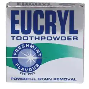 Zahnpulver Eucryl Freshmint 50g – Zahnaufhellung und Mundpflege