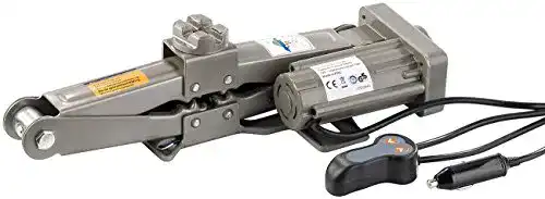 Elektrischer Wagenheber Lescars Scherenwagenheber 12 V für Autos