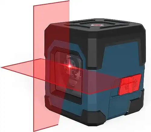 RockSeed Kreuzlinienlaser mit rotem Laser und selbstjustierender Funktion
