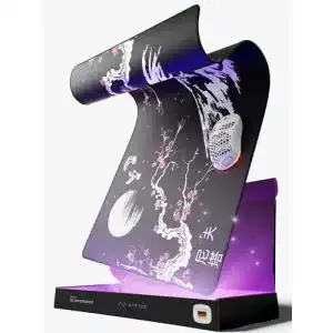 Gaming-Mauspad XXL Nyfter Sakura Weiß 900 x 500 mm
