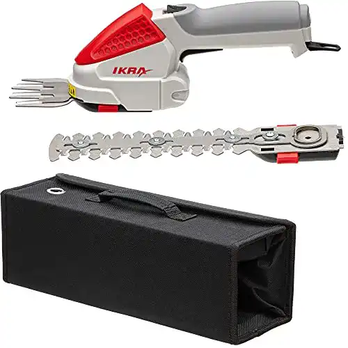 Akku Strauchschere IKRA Akku Grasschere 2in1 IGBS 1054