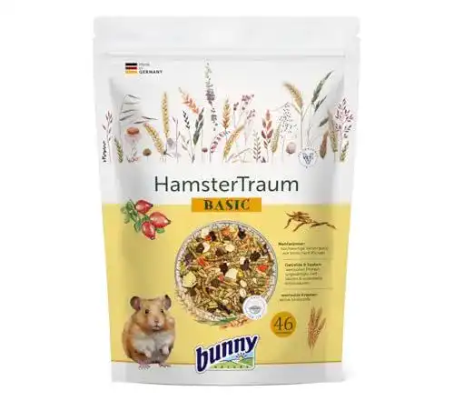 Hamsterfutter Bunny HamsterTraum Basic 600 g für Zwerghamster