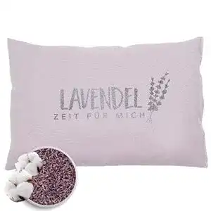 Lavendelkissen Herbalind 30×20 cm mit Lavendel und Schafschurwolle