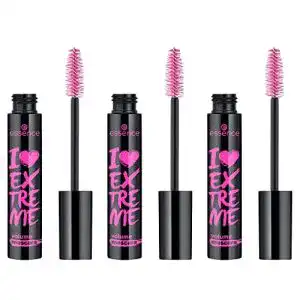 Essence Mascara I Love Extreme Volume in Schwarz, 3er Pack