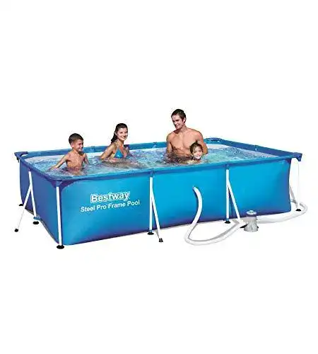 Rechteckiger Aufstellpool Bestway Frame Pool Deluxe Splash