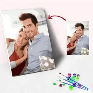 Malen nach Zahlen Foto Cleverfine für individuelle Bilder