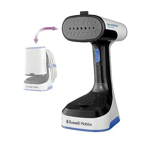 Dampfglätter von Russell Hobbs mit klappbarem Design und Kabelaufbewahrung