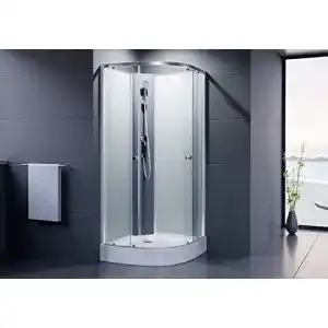 Runddusche Duschmeister Fertigdusche Komplettdusche Helena II 85×85 cm