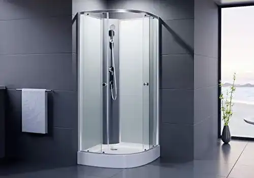 Runddusche Duschmeister Fertigdusche Komplettdusche Helena II 85×85 cm